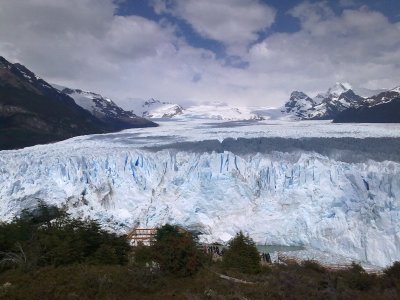 Il fronte sud del Perito Moreno