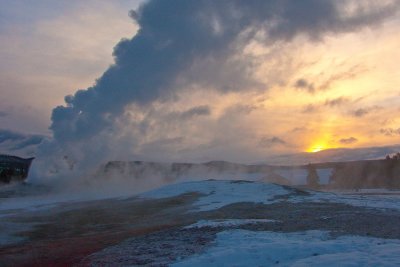 Old Faithful Sunrise