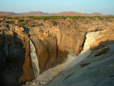 Thundering water