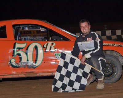 4 cyl winner Cody Robbins