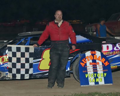 Pro stock winner Kevin VanAmburg