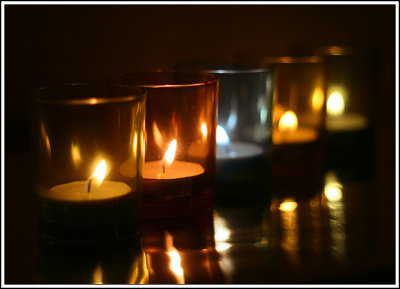 Solstice candles