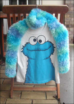 Cookie Monster scarf!