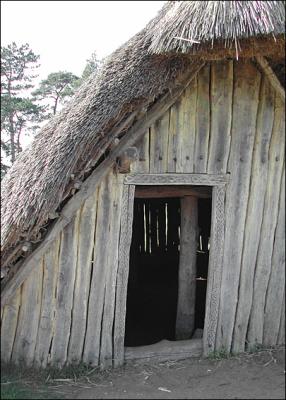 The sunken house