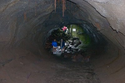 Walk Through Lava Tube, Big Island