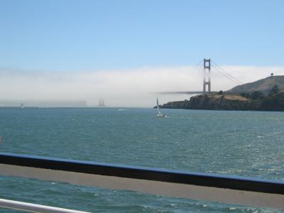 Golden Gate Bridge from the ferry