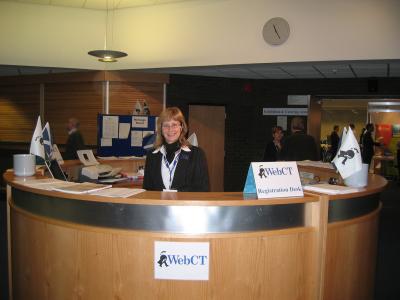 WebCT registration desk