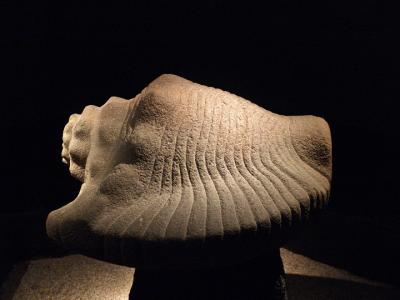 Conch shell scultpture