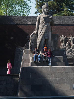 Aztec poet memorial 1
