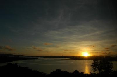 Sunset over Palau