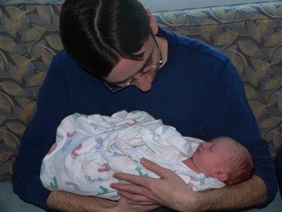 Uncle Alex and baby