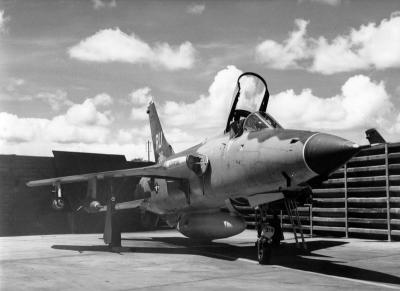 F-105 in revetment