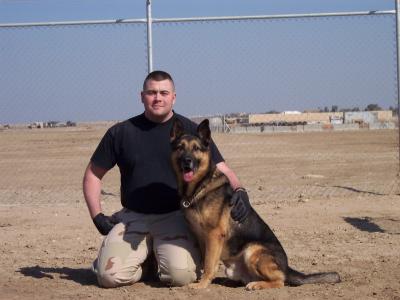 SSgt Damon Tripp & Rexo-3