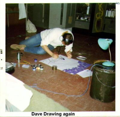 Dave VanHoogstrate drawing - NKP 1970