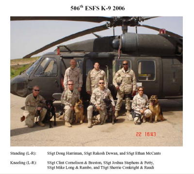 506th ESFS K-9  (2006)