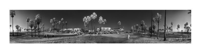 Venice Boardwalk IR Pano