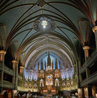 Notre-Dame Basilica inside