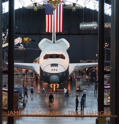 The space shuttle Enterprise