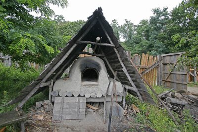 English Colonist Village Oven