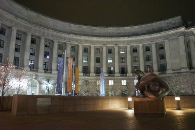 The Ariel Rios Federal Building- Hand Held 1/2 sec