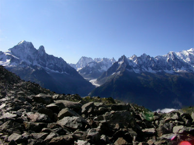 Le grand balcon du Mont Blanc