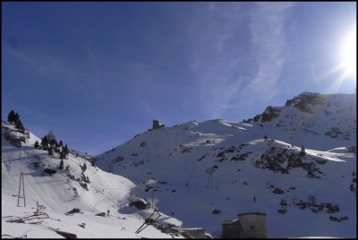 monte au refuge de la Glre