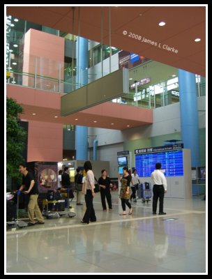 Arrival Hall at Kansai International Airport