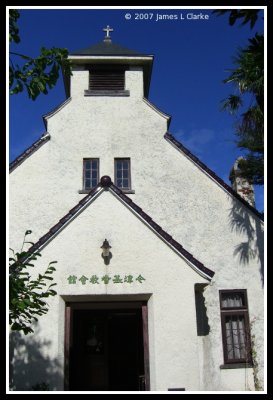 Spanish Mission style church