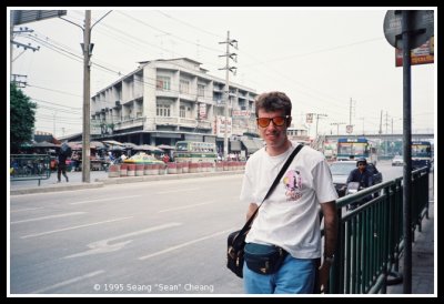 Me at Rama IV Road
