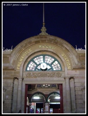 Train Station at Night