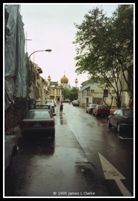 Looking Towards the Sultan Mosque