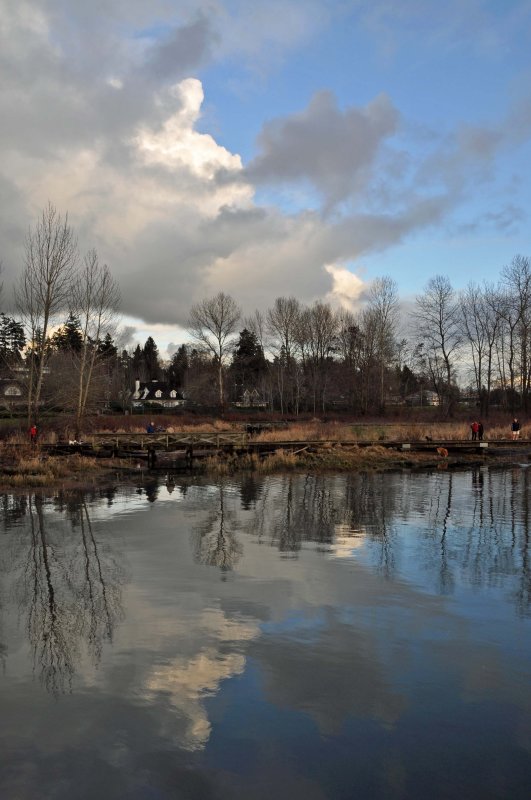 sunny with cloudy periods