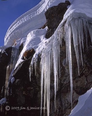Bear Lake icicles RMNP
