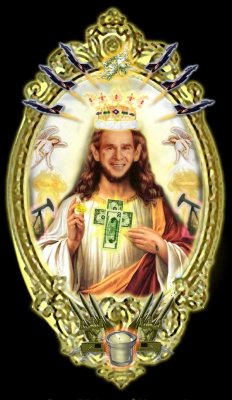 Bush Jesus Icon