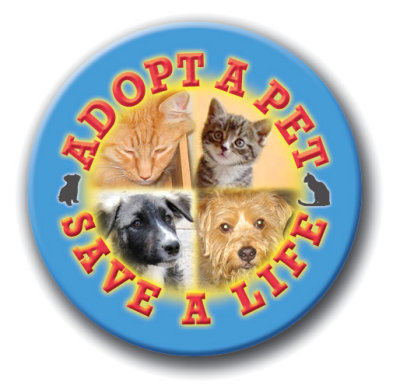 Adopt A Pet Button