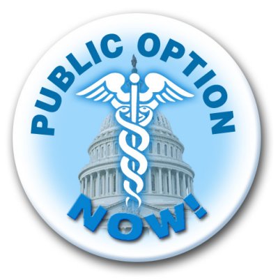 Public Option Now Button