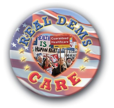 Real Dems Care Button