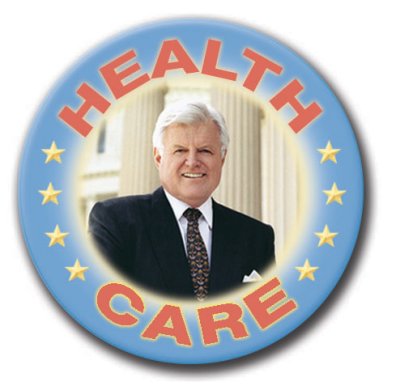 Ted Kennedy Health Care Button