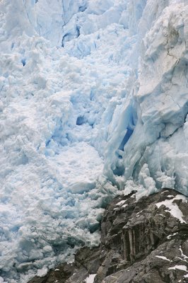Gnther Plschow Glacier Closeup