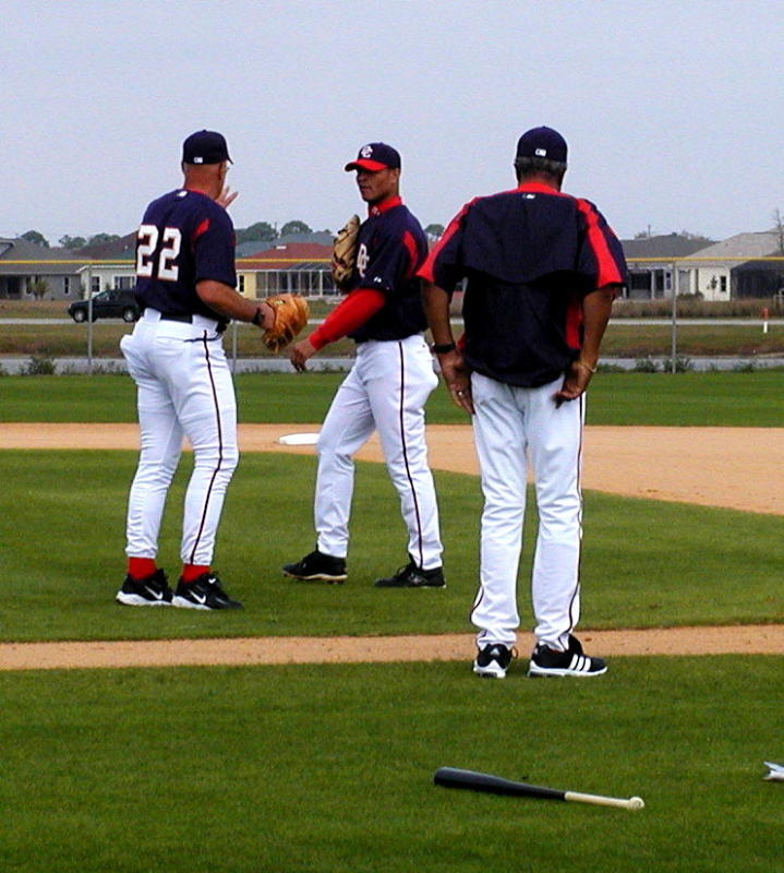 Frank...Pitchers & Catchers reported today...Feb. 19th...complete squad reports 25th...check back