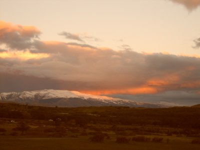 Sunset in Parque Nacional Torres del Paine