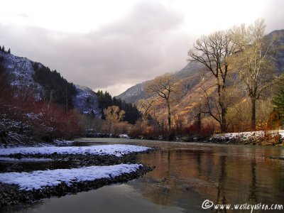 Along the Provo River
