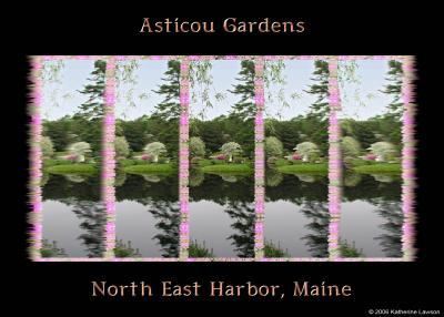 Asticou Gardens Stereogram