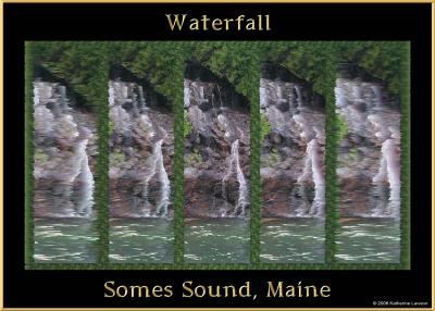 Waterfall Somes Sound Stereogram
