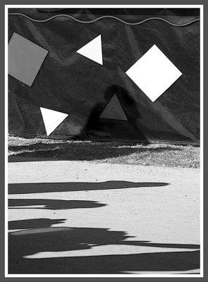 Shadows on The Sidewalk