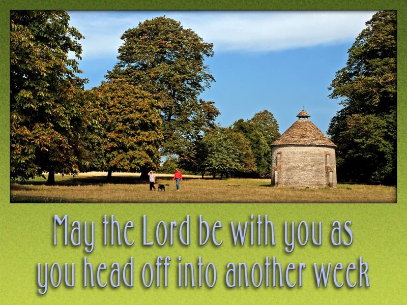 The Lord be with you slide from the Lytes Cary series