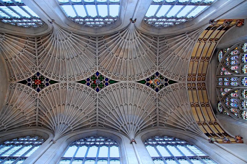 Bath Abbey ~ nave ceiling (1921)