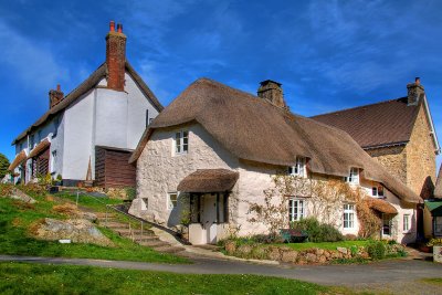 Quaint corner, Lustleigh, Devon (1741)