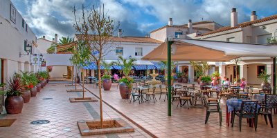 Outdoor cafe, La Manga