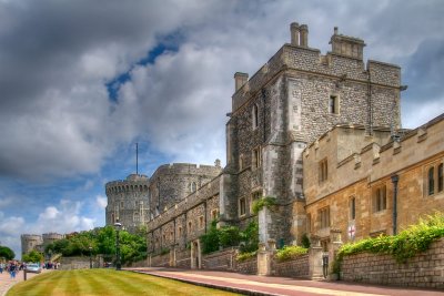 Path and castle, Windsor